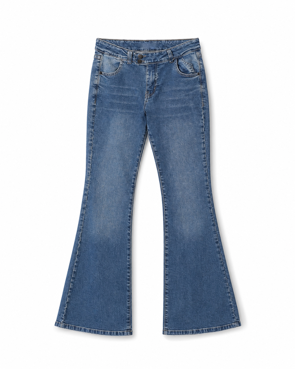 Jean en flatlay